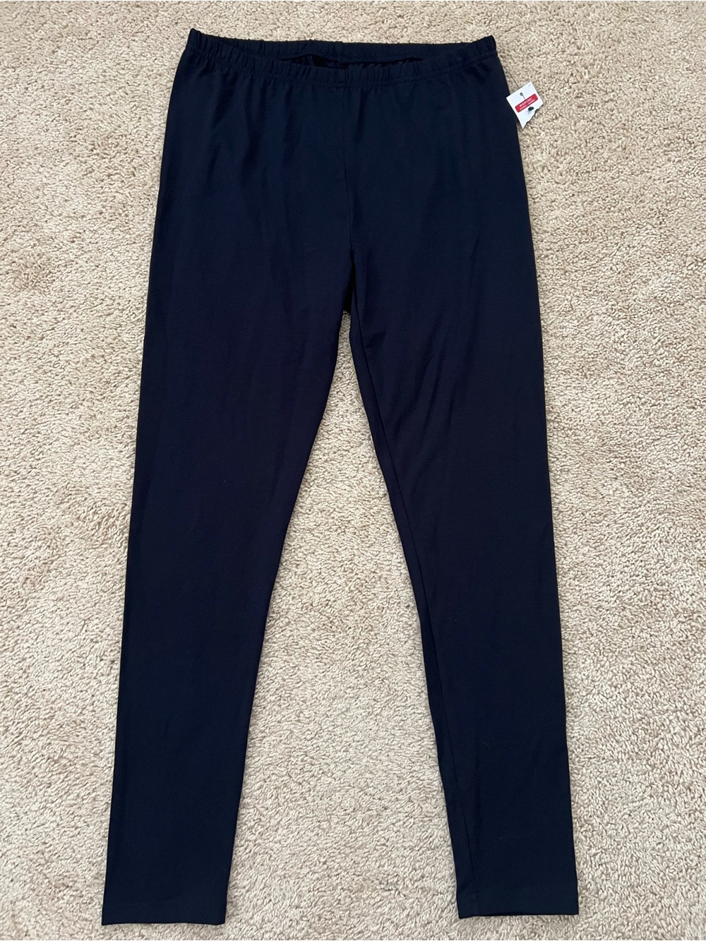 NWT Tommy Hilfiger Women’s Size 12 Navy Pull On Leggings Pants